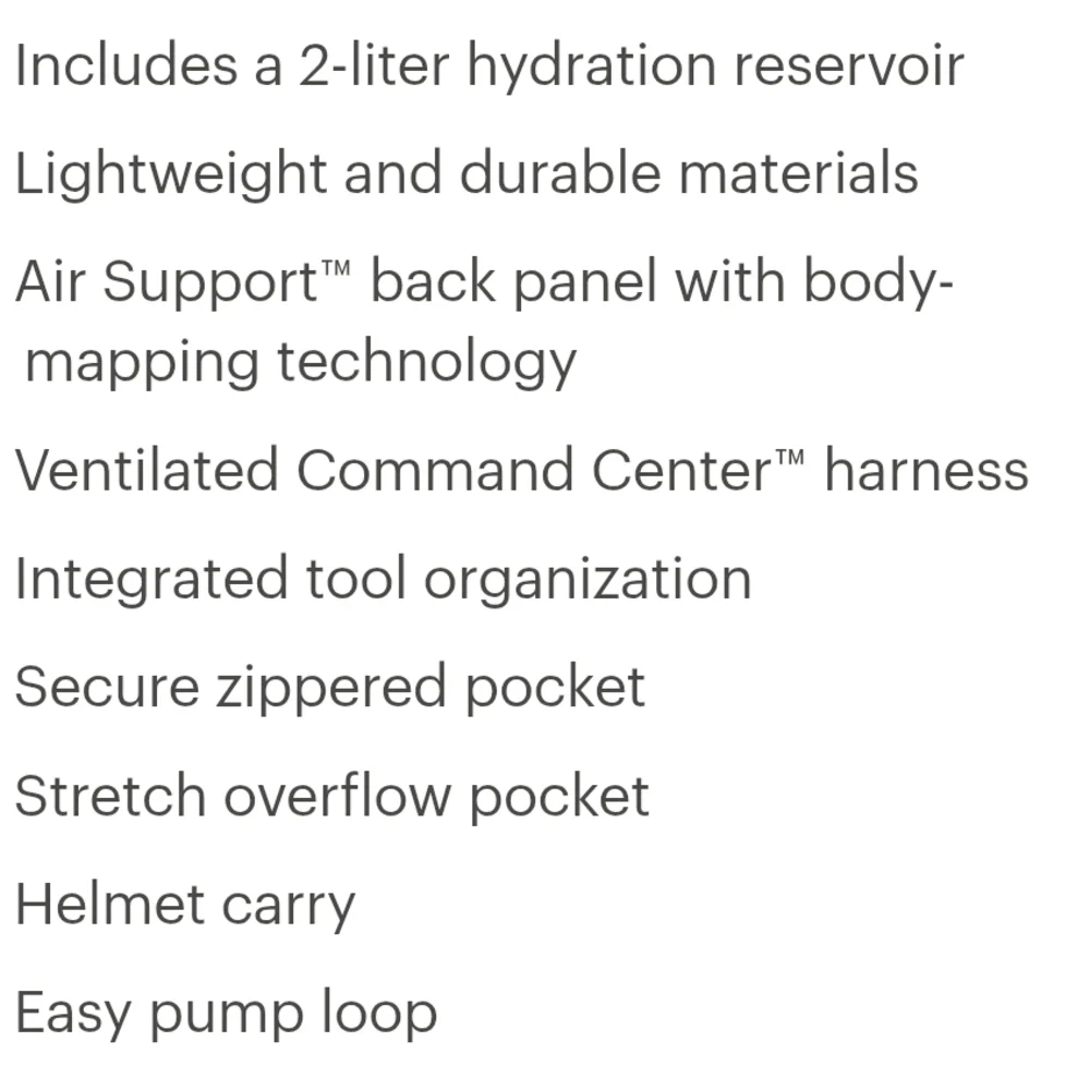 CamelBak Red Rogue Light 7 Hydration Backpack